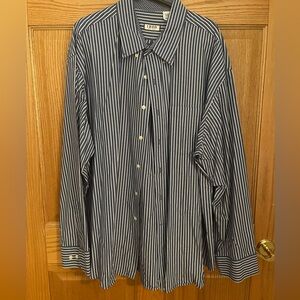 Blue and white stripes 3xl